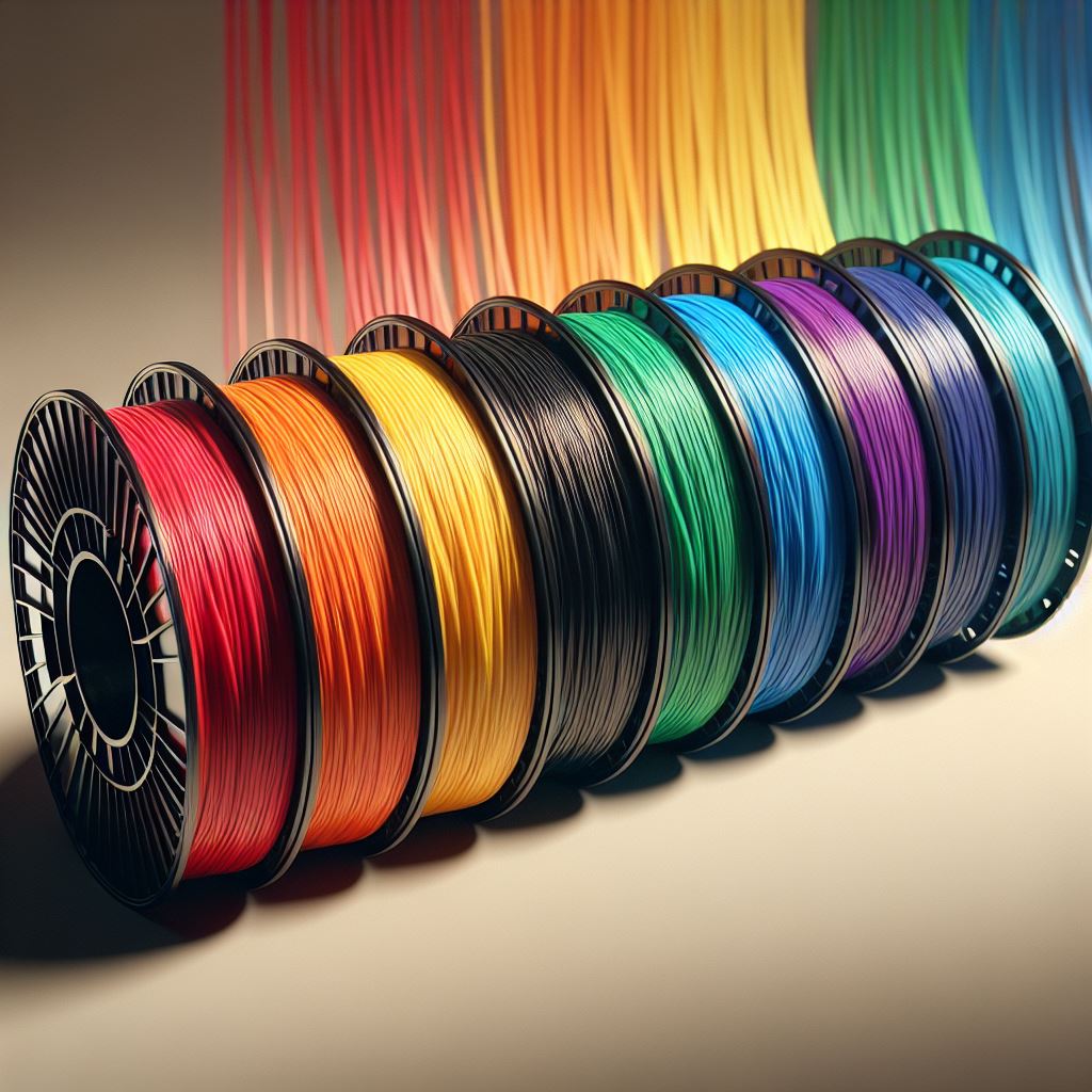 3D filament spools
